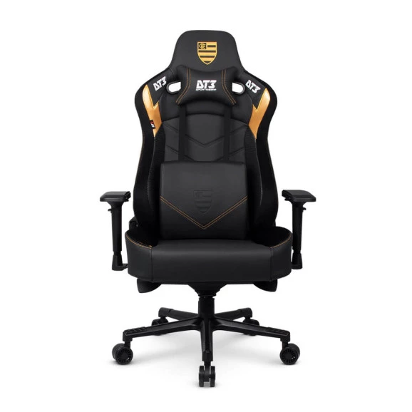 CADEIRA GAMER DT3 SPORTS RHINO FLAMENGO GOLD