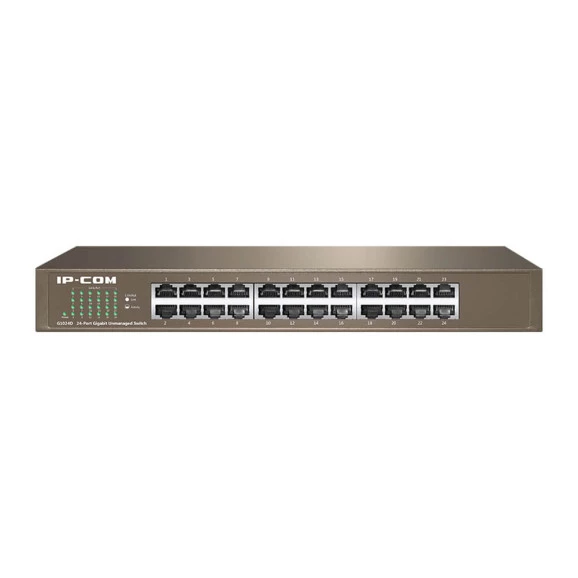 SWITCH IP-COM 24 PORTAS 10/100/1000 G1024D