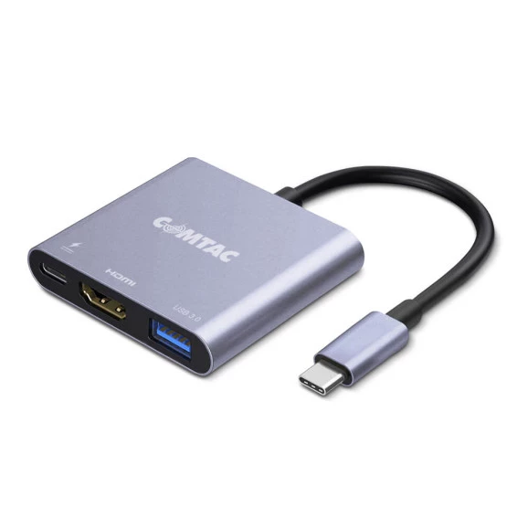 ADAPTADOR COMTAC USB-C DIGITAL AV DIGITAL MULTIPORTAS - 9405