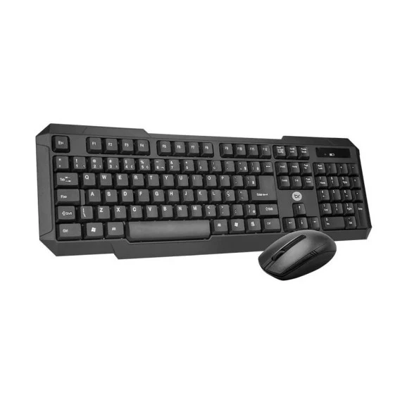 Kit Teclado e Mouse Bright Slim 2 0055 Sem Fio