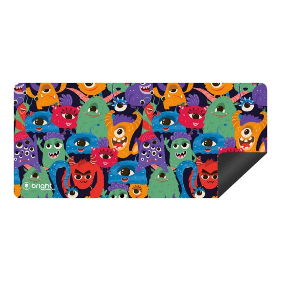 MOUSE PAD GAMER BRIGTH MONSTERS AC586