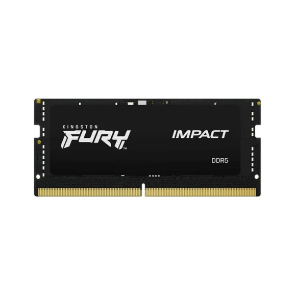 MEMÓRIA 16GB DDR5 4800 KINGSTONT BLACK NOTEBOOK - KF548S38IB-16