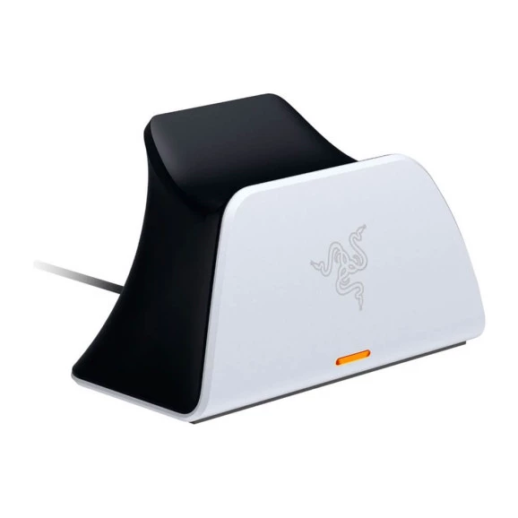 Suporte de carregamento Razer para controle  de ps5 branco 