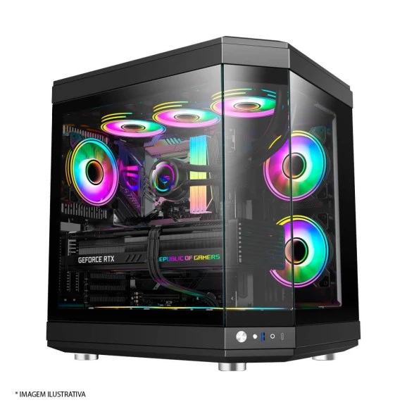GABINETE GAMER LIKETEC UNREAL DARK