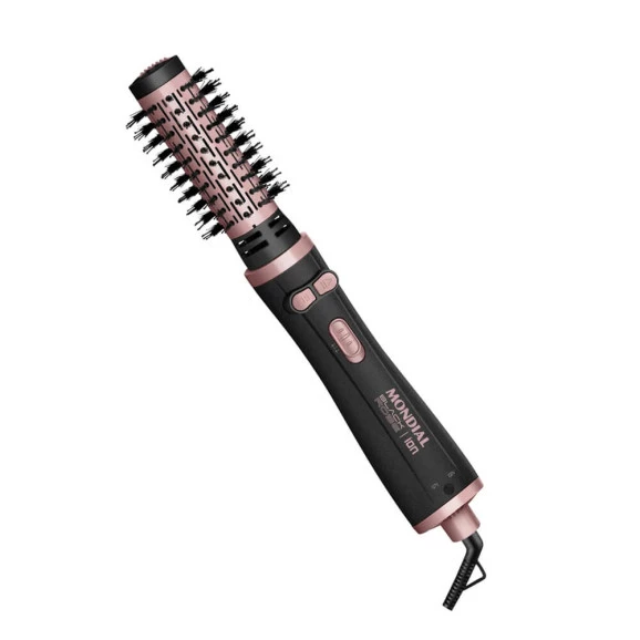 ESCOVA ROTATIVA MONDIAL ERB-01 ROSE BIVOLT 2