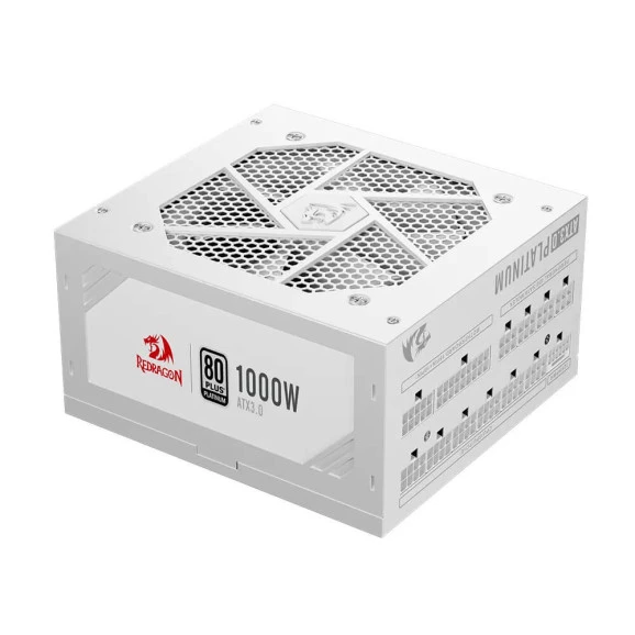 FONTE 1000 WATS FULL MODULAR 80 PLUS PLATINUM BRANCO