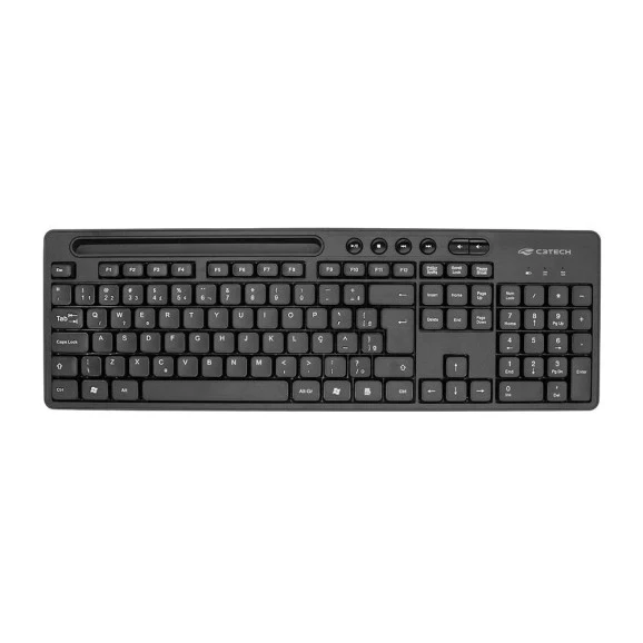TECLADO S/FIO C3TECH KB-W100BK TECLADO S/FIO C3TECH KB-W100BK