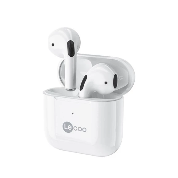 Fone de ouvido Bluetooth Lecoo EW310 branco