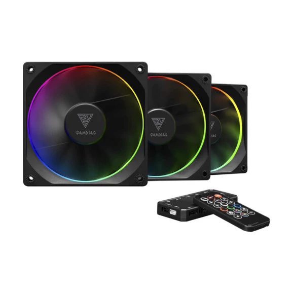 Kit cooler para gabinete Gamdias Aeolus M3-1203R