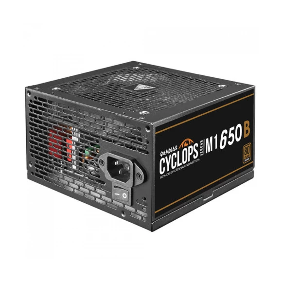 FONTE  650 WATS REAIS ATX GAMDIAS 80 PLUS RGB BRONZE - M1-650B 