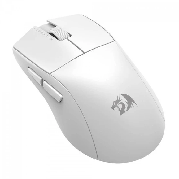MOUSE GAMER REDRAGON M916W RGB KING PRO BRANCO