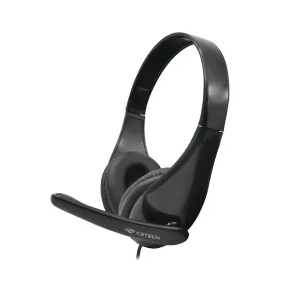 Headset com microfone C3tech PH-340BK