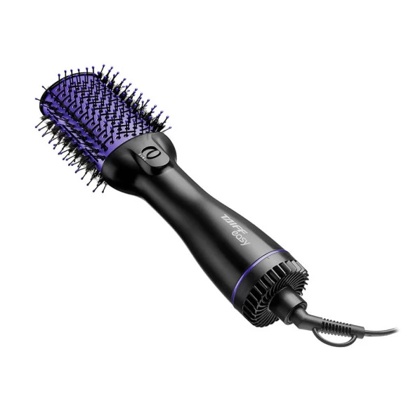 Escova Secadora Taiff Easy Oval 1200W, Preta/Lilás