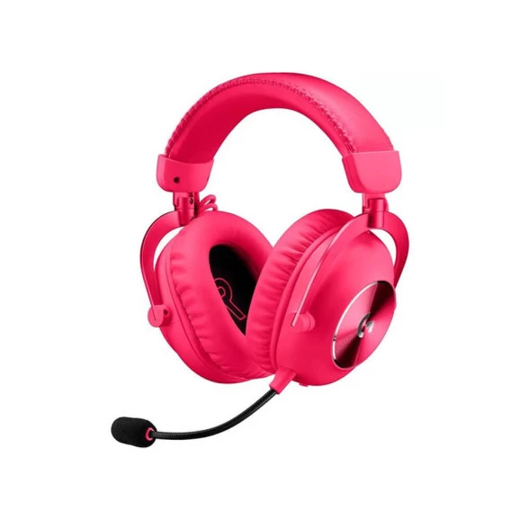 HEADSET GAMER LOGITECH G PRO X 2 LIGHTSPEED ROSA MAGENTA