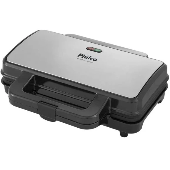GRILL E SANDUICHEIRA PHILCO PGR02 INOX 900W