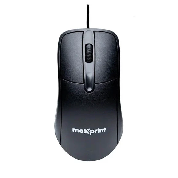 Mouse OfficeEasy com fio USB 2.0 1200DPI Preto