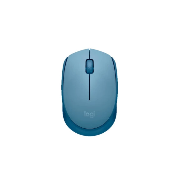 MOUSE LOGITECH SEM FIO M170 AZUL CLARO