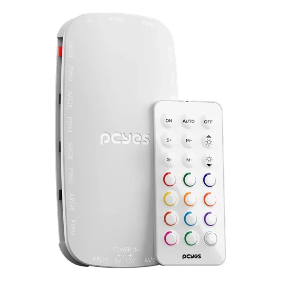 Controlador de fan Light Core ghost branco Pcyes