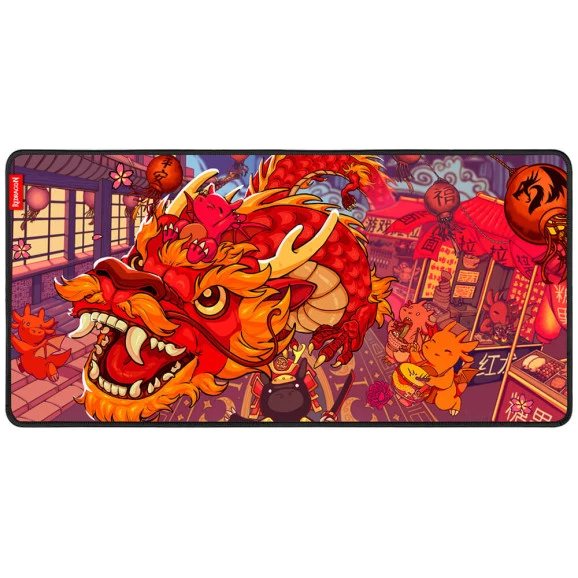 MOUSE PAD GAMER REDRAGON FLICK XL FESTIVAL DO DRAGÃO - P032FD