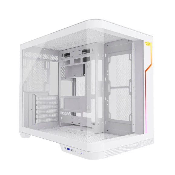 GABINETE REDRAGON GAMER WIDELOAD VIDRO CURVADO CA-605W