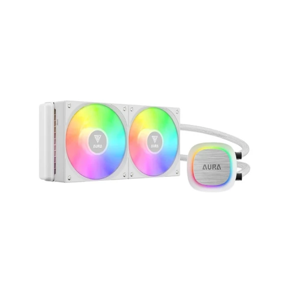 WATER COOLER GAMDIAS AURA GL 240 V2 BRANCO