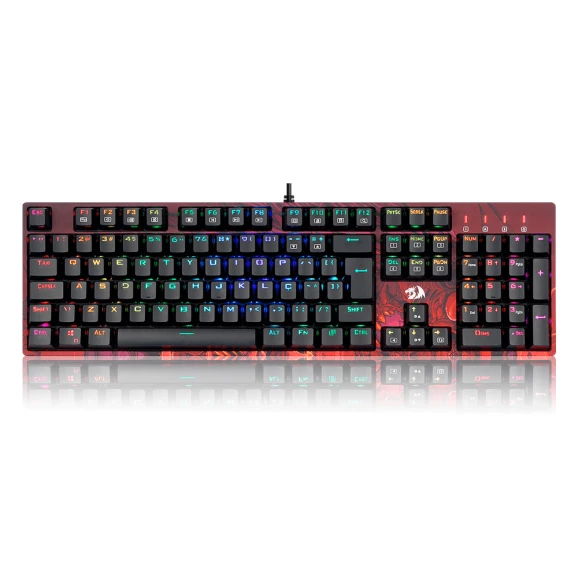Teclado Óptico Redragon Infernal Dragon Viserion Rgb  ID582