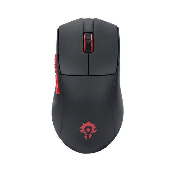 Mouse gamer Redragon King Pro World of Warcraft Horda - preto