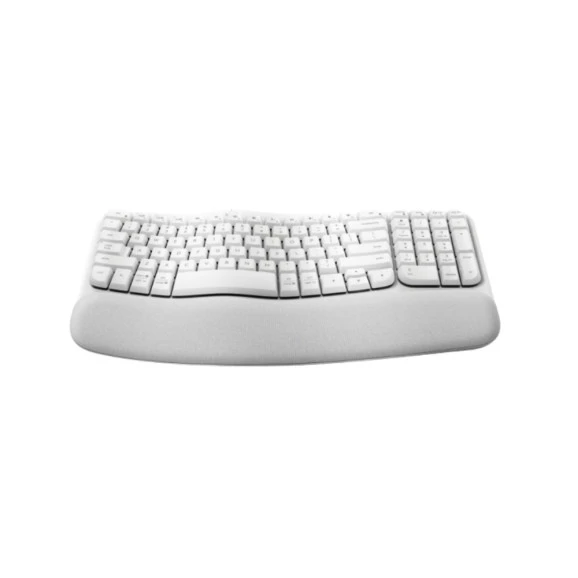 TECLADO SEM FIO LOGITECH WAVE KEYS BRANCO