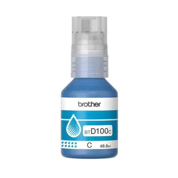 Refil de tinta BTD100C ciano Brother
