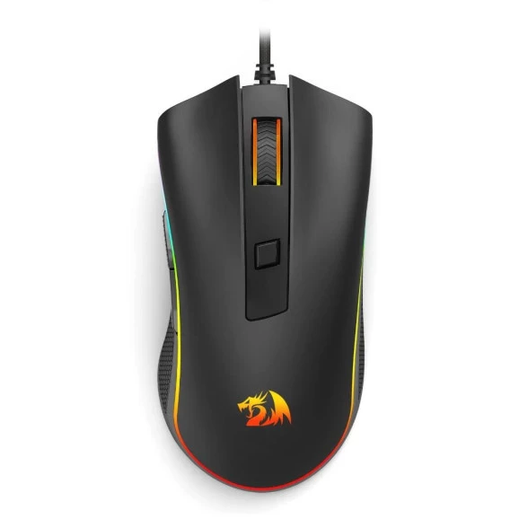 MOUSE GAMER REDRAGON COBRA CYPHER LITE RGB PRETO - M611-RGB  MOUSE GAMER REDRAGON COBRA CYPHER LITE RGB PRETO - M611-RGB