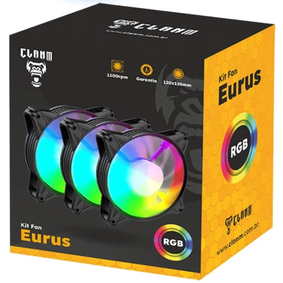 Kit cooler 3 fans noto Clanm