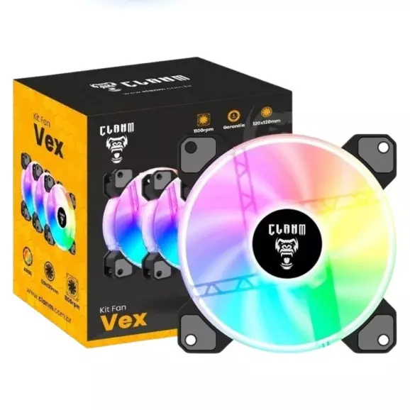 Kit cooler 3 fans vex Clanm
