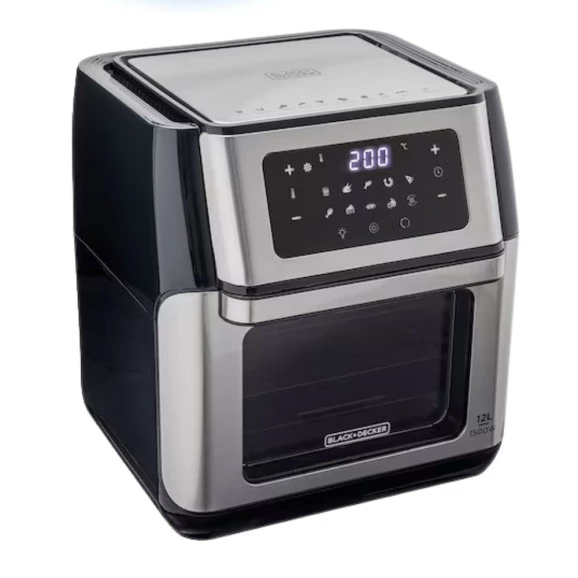 Fritadeira elétrica air fryer AFO12G 12 litros Black+Decker 127v