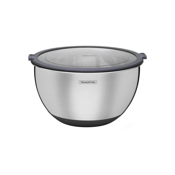 BOWL TRAMONTINA CUCINA EM AÇO INOX 3L - 61225300  BOWL TRAMONTINA CUCINA EM AÇO INOX 3L - 61225300