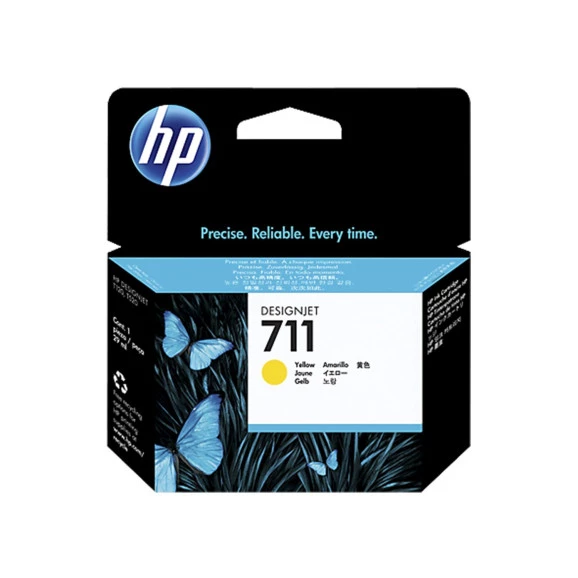 CARTUCHO HP PLOTTER (711) CZ132A AMARELO