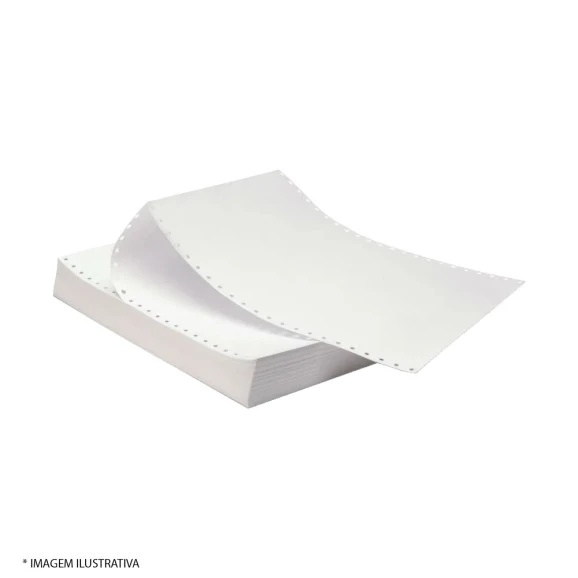 FORMULÁRIO CONTÍNUO 80 COL. 1 VIA RAZÃO MAXPRINT 4115985