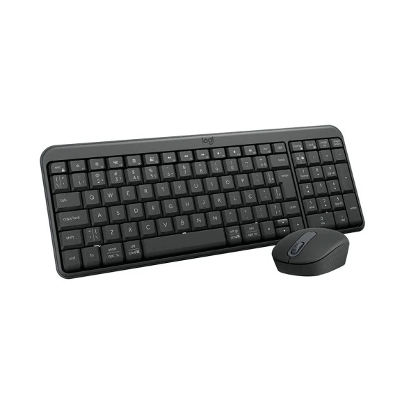 Kit Teclado/Mouse Sem Fio Logitech MK250 Preto- 920-013516