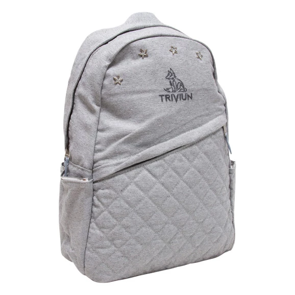 Mochila para notebook feminina 14 polegadas Triviun Mescla 13093