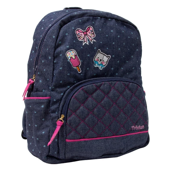Mochila para notebook 14,1" Triviun 13108 Jeans Blue 