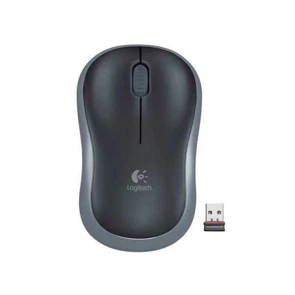 MOUSE LOGITECH SEM FIO M185 PRETO - 910-002225
