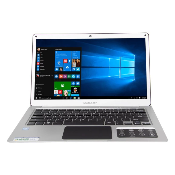 Notebook Multilaser Legacy Air Dual Core Prata  PC222