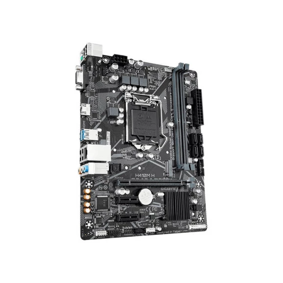 Placa mãe I3, I5 e I7 Gigabyte H410M H DDR4 10 geração