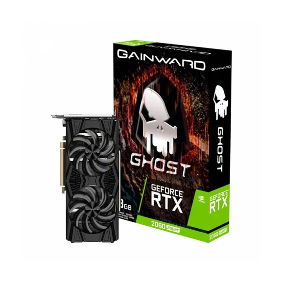 PLACA DE VÍDEO 8GB RTX 2060 GAINWARD SUPER GHOST DDR6 - NE6206S01