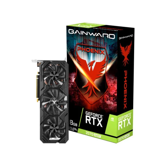 PLACA DE VÍDEO 8GB RTX 2070 GAINWARD SUPER PHOENIX DDR6 - NE6207S