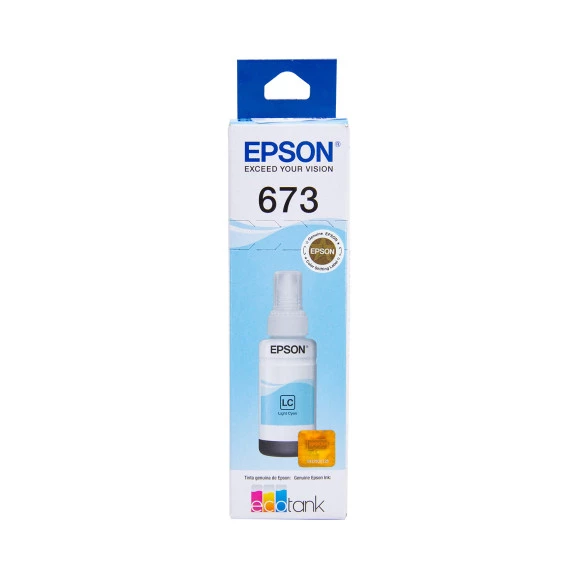 Refil de Tinta T673520 Ciano Claro  Epson