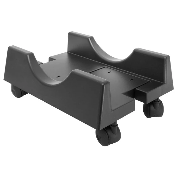 SUPORTE PARA CPU COM RODAS MASTICMOL PRETO - 11075