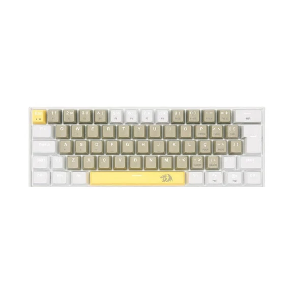 Teclado gamer mecânico Redragon K606 Lakshmi Sunshine 