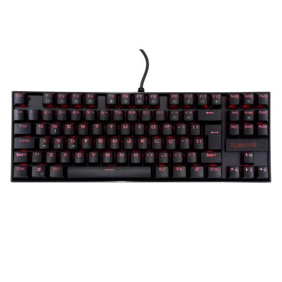 Teclado gamer mecânico Redragon Kumara switch blue