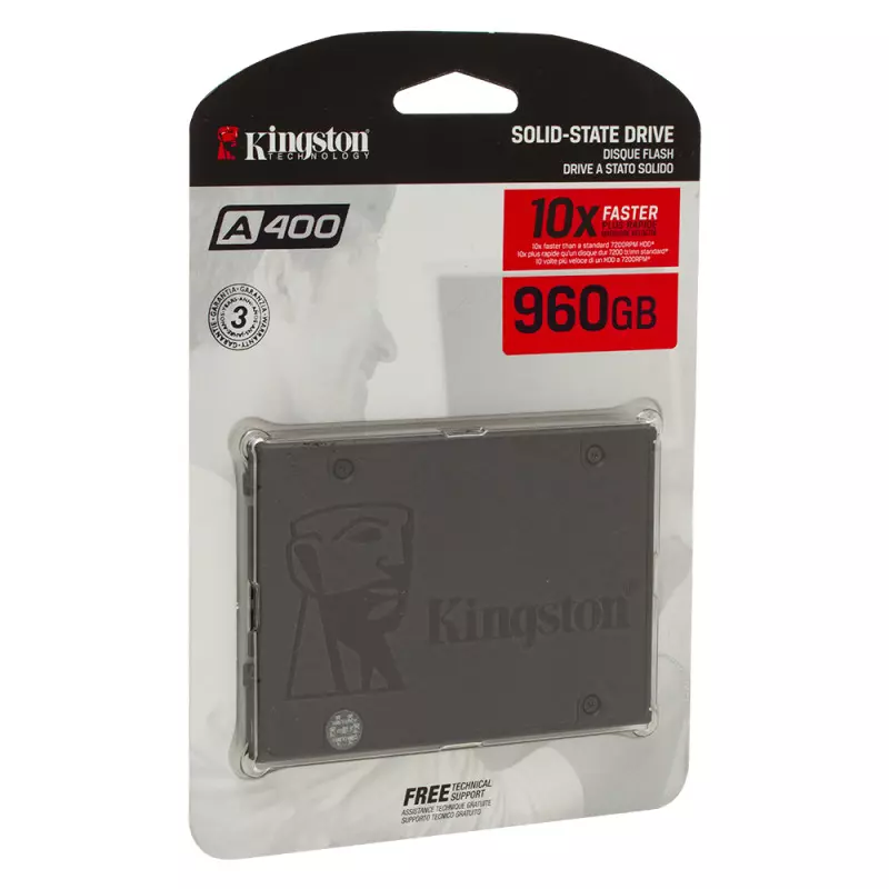 新品 未開封 キングストン A400 SSD 960GB SATA 2.5インチ SSD A400 960GB Kingston sata3 SA400S37/960G