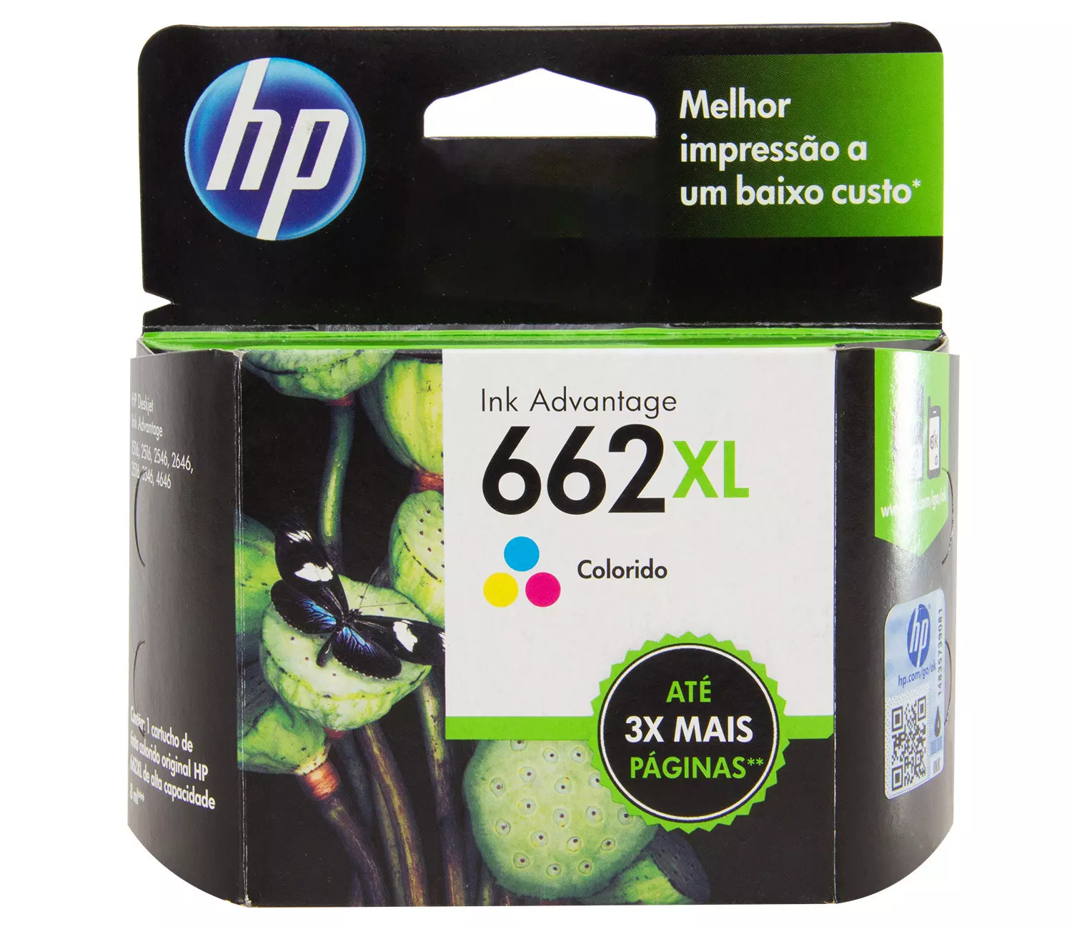 Cartucho de Tinta HP 662XL Colorido | Syma Solutions